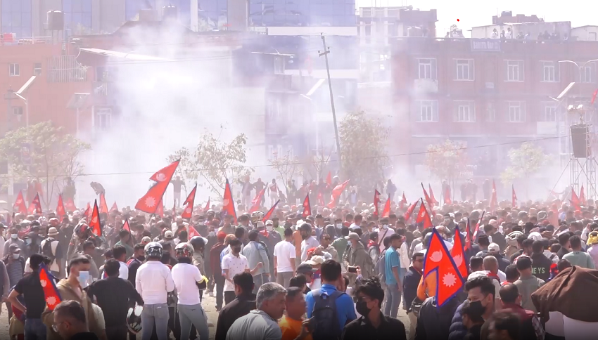 गणतन्त्र दिवसका दिन राजा फर्काउन आन्दोलन