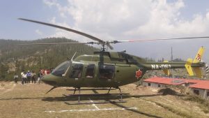 सुत्केरी हुन नसकेपछि हेलिकप्टरमार्फत उद्धार