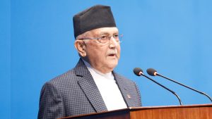 वर्तमान सरकार बनाउनैपर्ने आवश्यकता परेर बनाइएको हो : प्रधानमन्त्री ओली