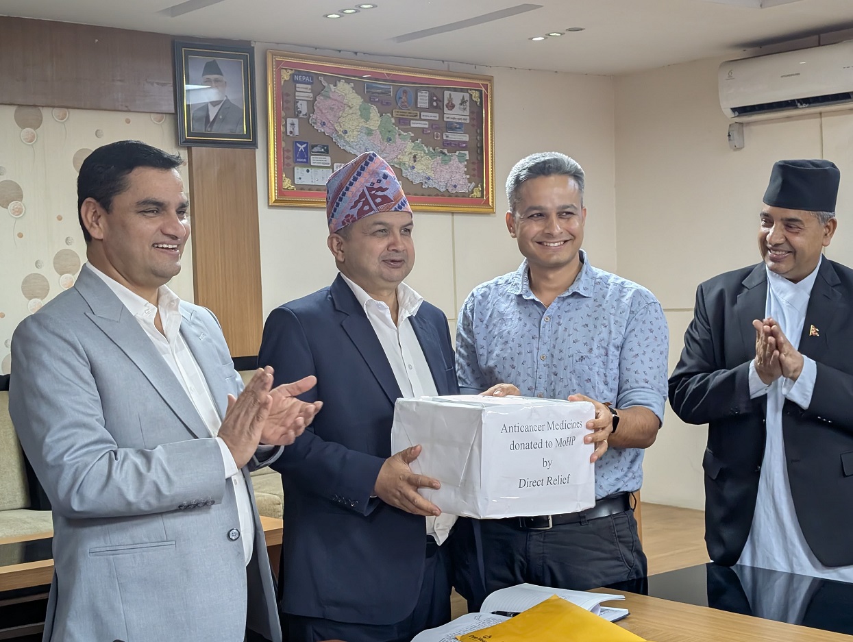 क्यान्सरका बिरामीलाई औषधि निःशुल्क दिइने