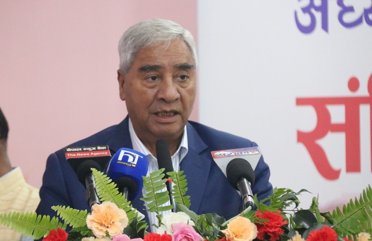 आवश्यकताअनुसार संविधान संशोधन हुन्छ : सभापति देउवा
