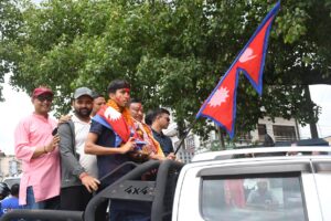 खेलाडी र प्रशिक्षक सम्मानित