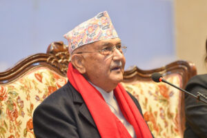 राष्ट्रिय स्वाधिनताका लागि सङ्घर्षका उतारचढावबाट डराउनु हुँदैनः ओली