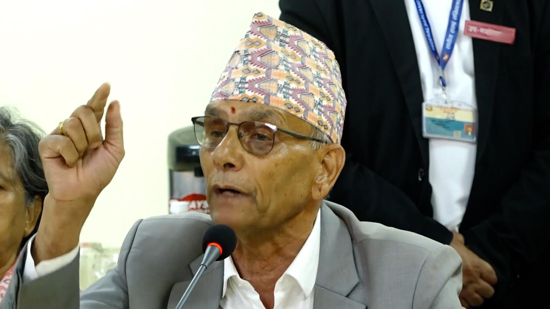 कांग्रेस पूर्व सांसद थानीले गरे निर्वाचन नलड्ने घोषणा